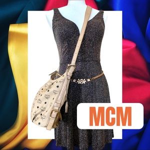Auth MCM crossbody bag